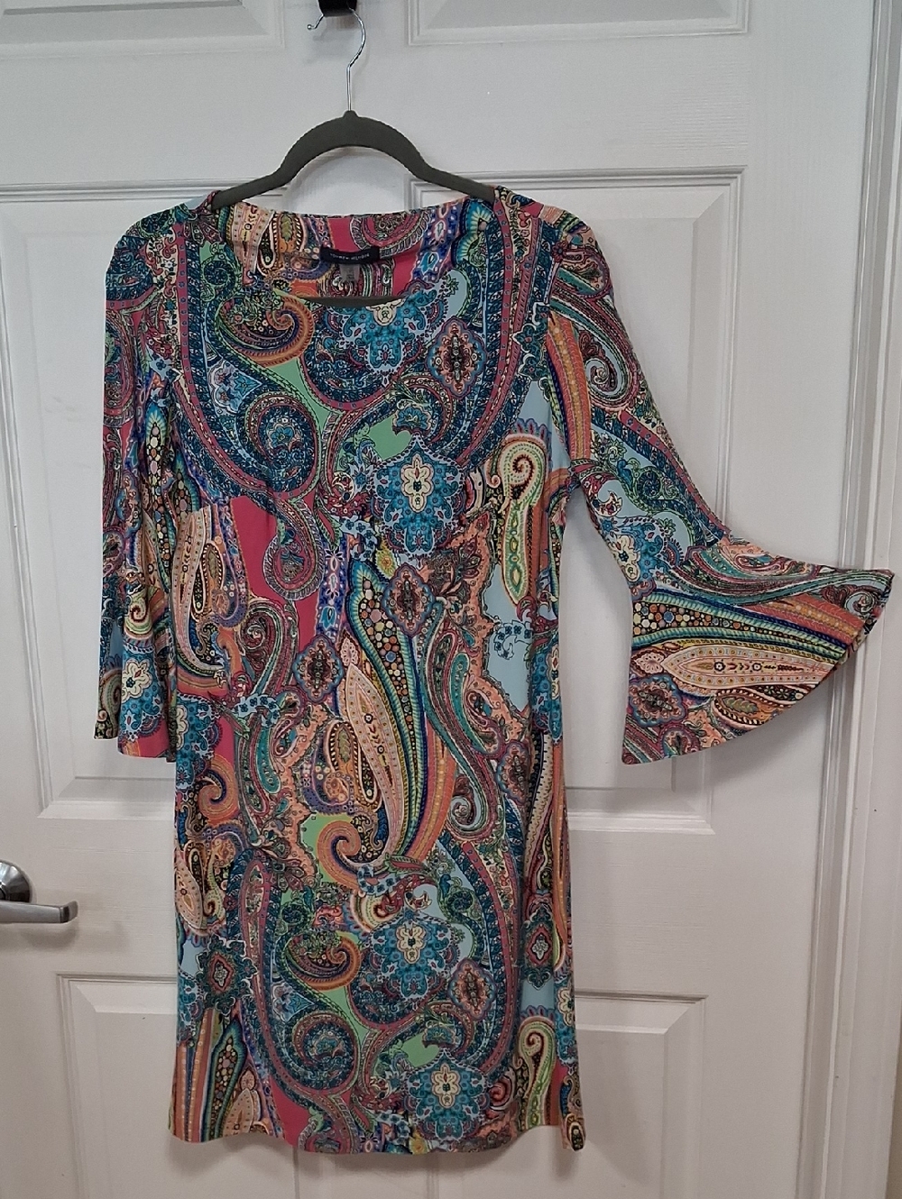 Tommy Hilfiger Multicolor Paisley Midi Dress